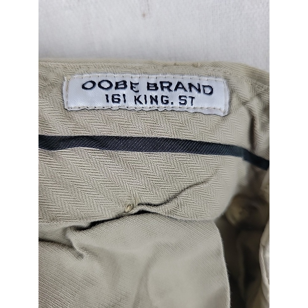 OOBE Brand 161 King St Mens 32x32 Tapered Khaki Chino Pants Made In Portugal - Picture 8 of 12